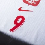 Poland Nation Home Lewandowski 9 Shirt Euro 2024-2025 Fan / Player version  Size：S-2XL Non-Customize - Image 6