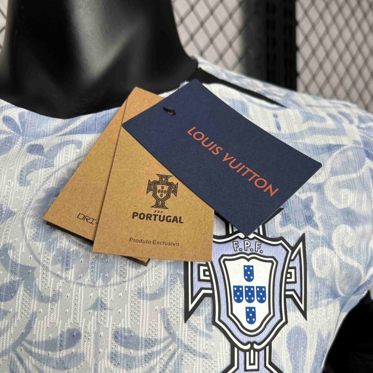 2024 Portugal Co-Branded LV Special Edition Player Version Shirt - Image 4