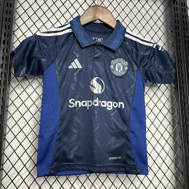 e0beef1669 24-25 Manchester United Away Kids Jersey+Shorts - Image 7