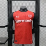 24-25 Bayer 04 Leverkusen Home Soccer Jersey Player Version - Image 2