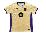 Barcelona 25-26 Away Yellow Soccer Jersey