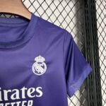 Y3 Real Madrid 24-25 Kids Kits Purple Children Sets Football Jersey - Image 4