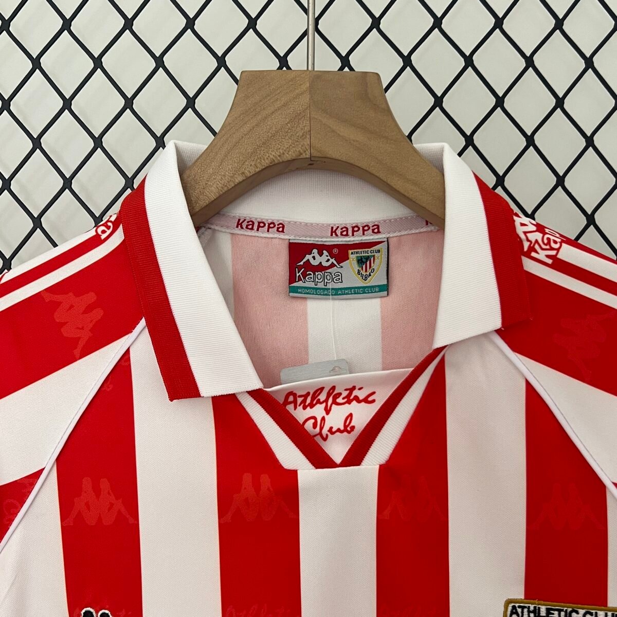 Kids Athletic Bilbao Retro Home Kits 1995-97 - Image 9