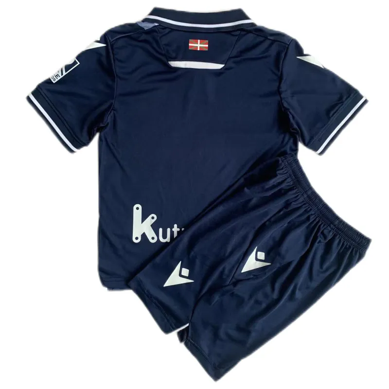 e5da6c0b39 Kids Real Sociedad 2023/24  Away Kit Jersey+Shorts - Image 2
