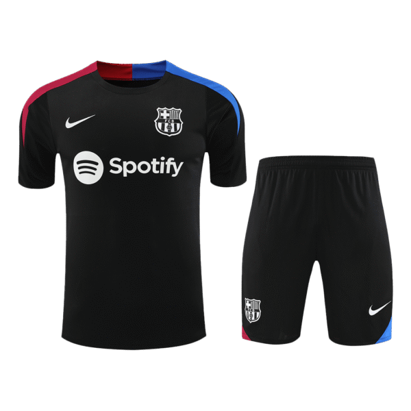 Barcelona Pre-Match Soccer Jersey Kit(Jersey+Shorts) 2024-25