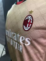 AC Milan x Gucci Joint Edition Kit Soccer Uniforms Player Version Football Jersey 24/25 - Image 4