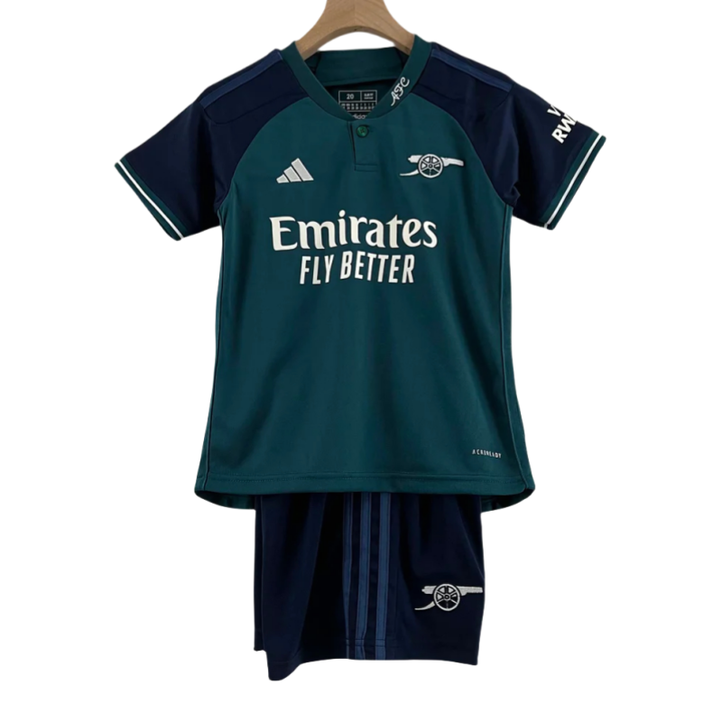 e71054ac0a Arsenal Third Away Soccer Jersey Kids 2023/2024 - Image 1