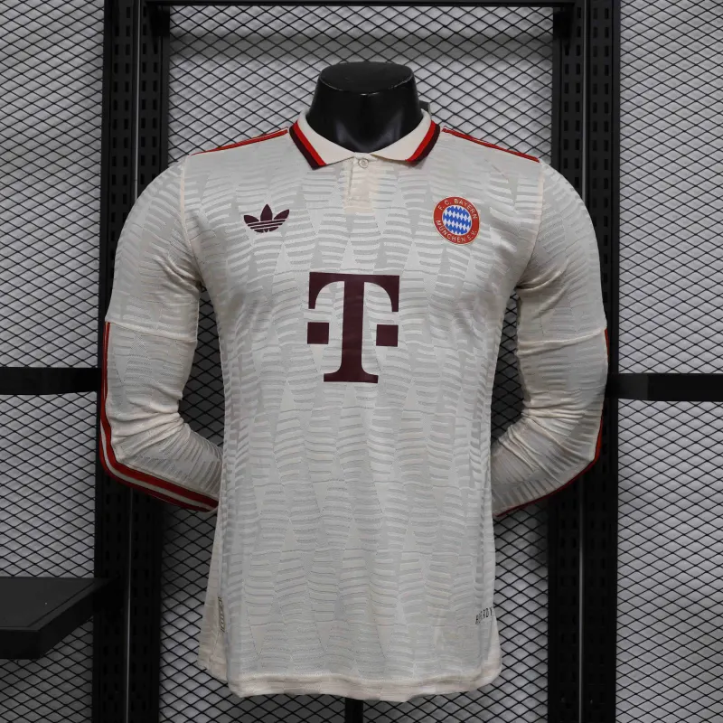 e7c34c7937 24-25 Bayern Munich Third Away Player Version Long Sleeve - Image 2