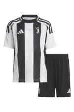 24-25 Juventus Home Soccer Kids Kit Jersey+Shorts