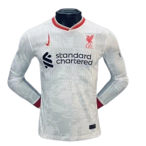 Liverpool Third Away Player Version Long sleeve Soccer Jersey 24-25