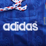 France Euro Cup 1996 Retro Jersey Home - Image 7