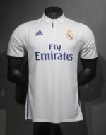 Real Madrid Home Shirt Retro Jersey 16-17 - Image 7