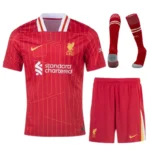 Liverpool 2024/25 Home Full Kit(Jersey+Shorts+Socks)