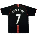 Manchester United RONALDO #7 Retro Jersey Third Away 2007-08