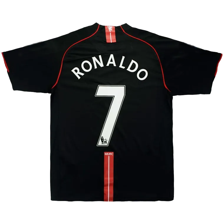 eea31ba6e3 Manchester United RONALDO #7 Retro Jersey Third Away 2007-08 - Image 1