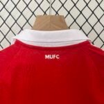 Manchester United 10-11 Home Retro Kid Kits Youth Apparels Jersey - Image 9