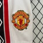 Manchester United 98-99 Home Retro Kid Kits Children Sets Jerseys - Image 5