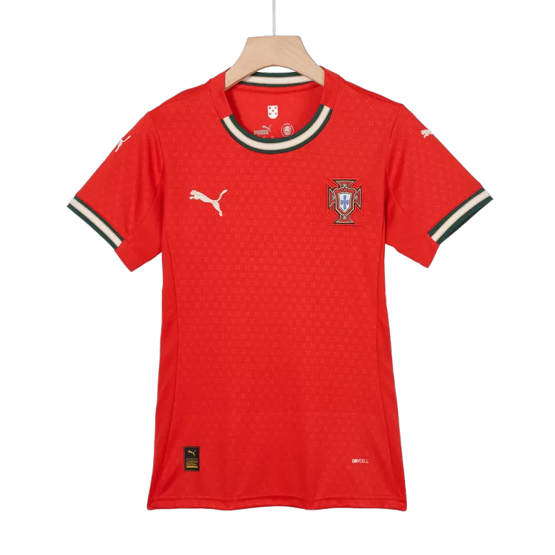 Portugal Soccer Jersey Home Women's Custom Shirt 2025 - bestsoccerstore