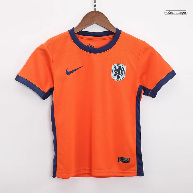 f1e50ae05c 2024  Kids Netherlands Nation Home Jersey Kit Euro - Image 4