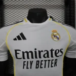 Real Madrid 2025-26 Soccer Home Jersey Player Version - Image 3