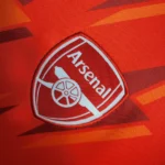 Arsenal Training Wear Red Soccer Jersey 2023/2024 - Image 6