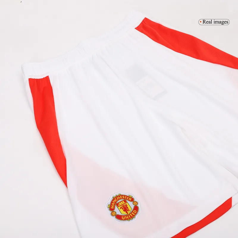 f58a335cc3 Manchester United 2024/25 Home Shorts - Image 3