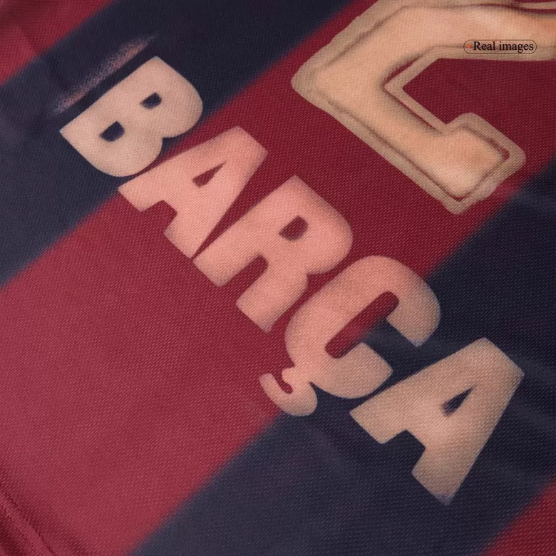 Barcelona X CJ Retro Jersey Home Soccer Shirt 2000/01 - bestsoccerstore