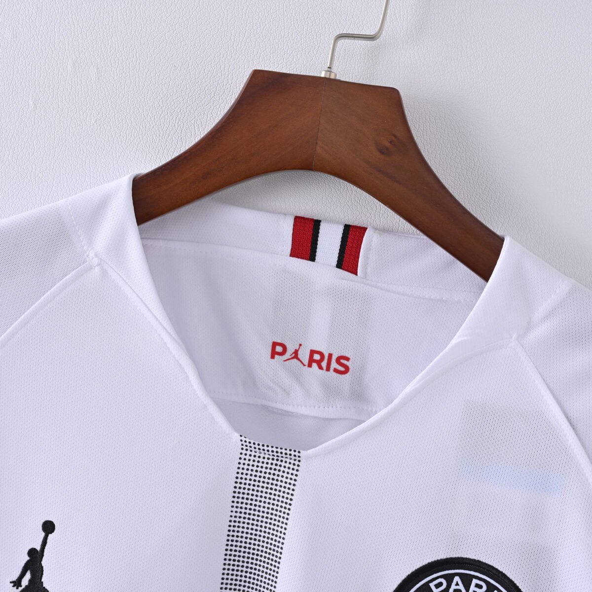 Paris Jordan PSG White Away Shirt Soccer Jersey 18-19 - Image 5