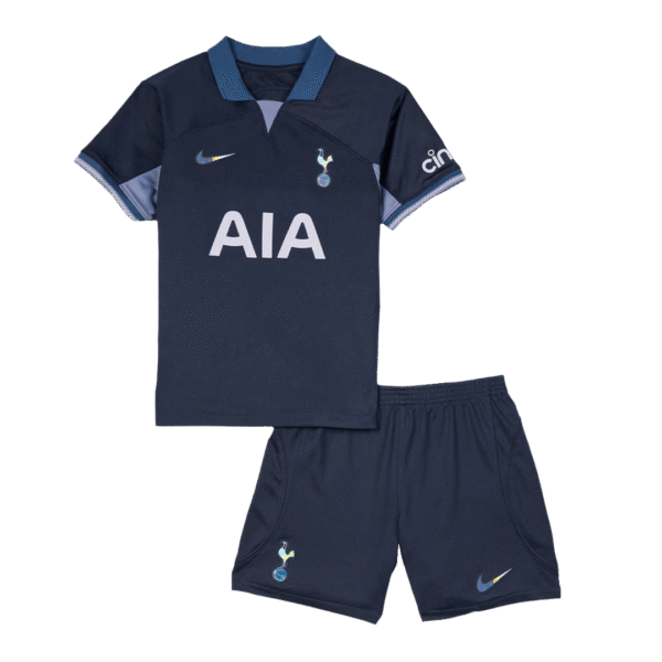 Kid's Tottenham Hotspur Soccer Jersey Kit Custom Away Soccer 2023-24
