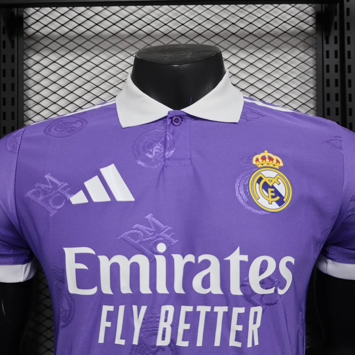 Real Madrid Men's Polo Shirt Purple 25-26 - Image 5