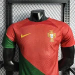 Portugal World Cup 2022 Home Soccer Jersey  Player Version - Image 3
