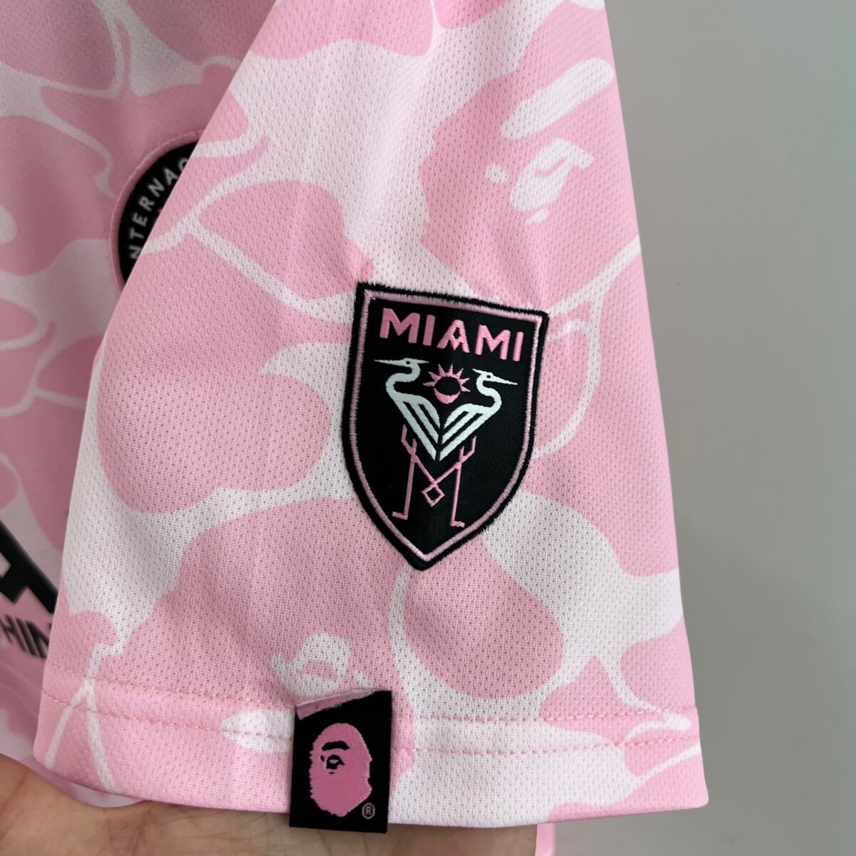 Inter Miami Shirt Joint Edition Pink Soccer Jersey 23-24 - Image 8