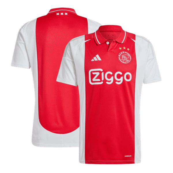 24-25 Ajax Home Soccer Jersey Fan Version