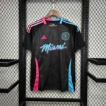 24-25 Inter Miami Special Edition Black Kit Soccer Uniform Jersey - Image 2