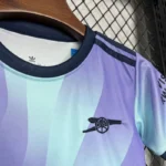 24-25 Arsenal Third Away Soccer Kids Kit Jersey+Shorts - Image 4