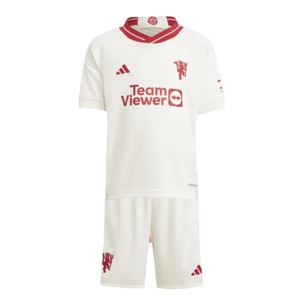 Kids Manchester United 2023/24 Third Away Jersey Kit