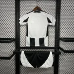 24-25 Juventus Home Soccer Kids Kit Jersey+Shorts - Image 3