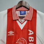 Ajax 1995/96 Retro Jersey Home - Image 7