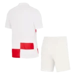 Men's Croatia Home Kit(Jersey+Shorts) Euro 2024 - Image 2