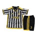 2023-24  Kids Juventus Home Whole Kit(Jersey+Shorts+Socks) - Image 2